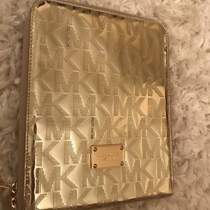 Gold Michael Kors iPad Case